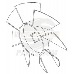 W8002568  - Fan Blade 20" (Plastic Fan Only)